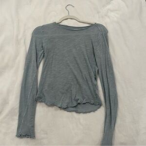 Free People Be My Baby Long Sleeve Tee